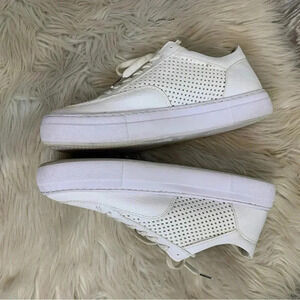 CHEKICH white low top sneakers sz 9